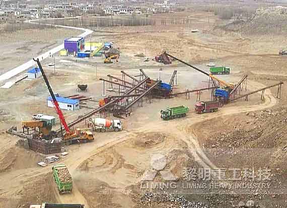 西藏日喀則頁巖破碎生產線